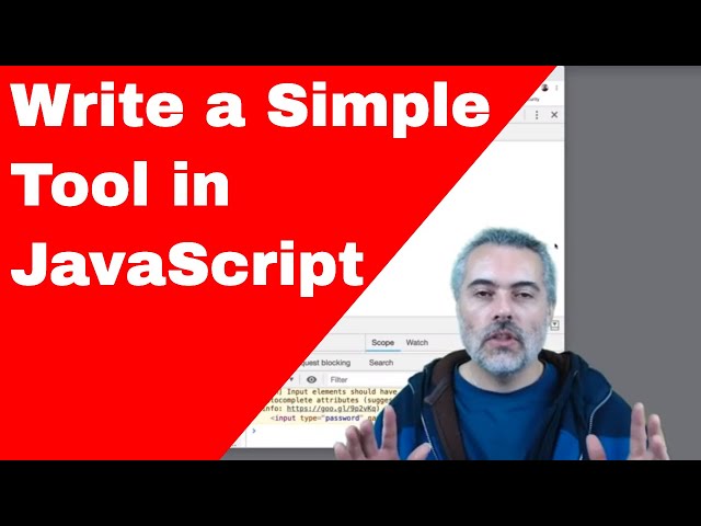 JavaScript Tutorial Creating a CounterString tool in Chrome Browser Dev Tools Snippets
