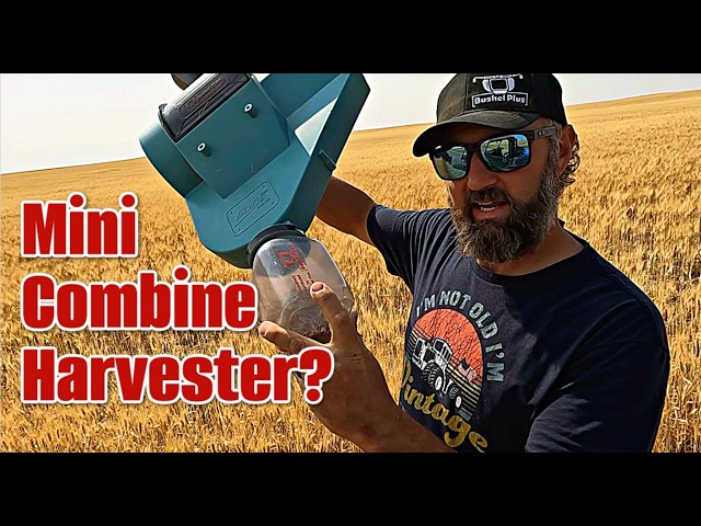 Day 9: Harvest with a Mini Combine?