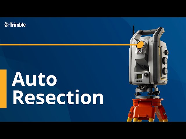 Auto Resection - Trimble Access