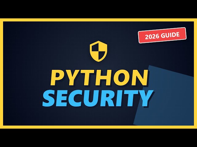 Python Security Best Practices Explained (2026 Guide)