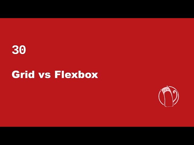 Web Development Basics #30 - Grid vs Flexbox
