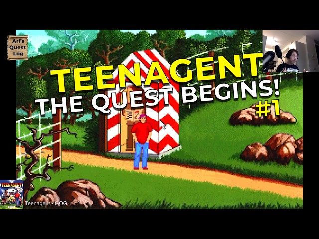 Teenagent Blind Playthrough #1 — The Quest Begins!