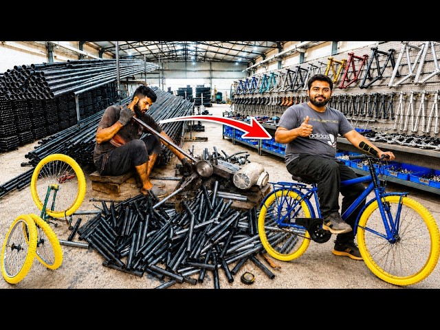 INCREDIBLE Making Process Of Mountain Bicycles In Mega Factory | Full Factory Process