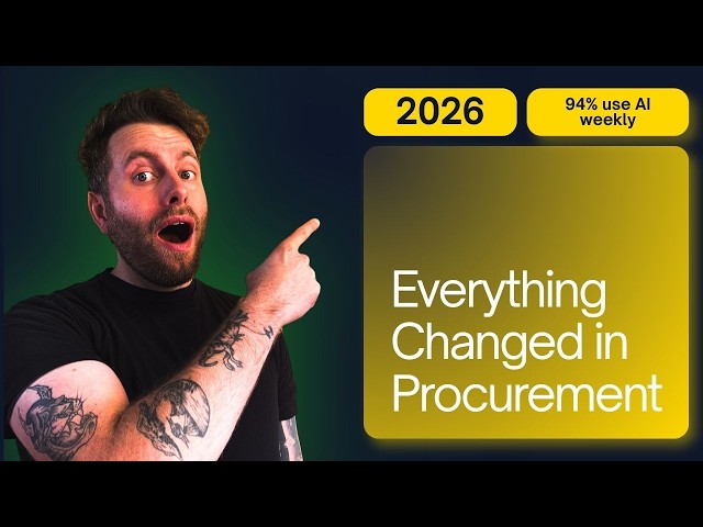 Procurement Explained: The Complete 2026 Guide