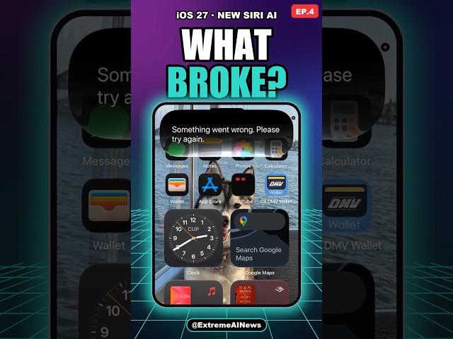 What Didn't Work with the New Siri? #shorts