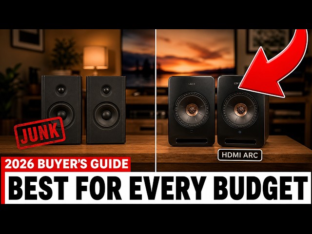 Best Hi-Fi Powered Bookshelf Speakers for Every Budget in 2026