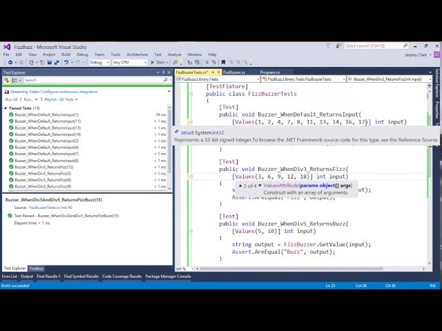JeremyBytes - TDD Basics with C#