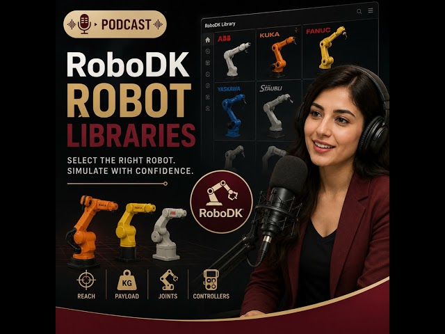 RoboDK - EP 3: औद्योगिक रोबोट चयन निर्देशिका