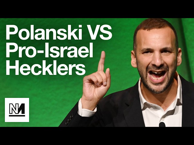 Zack Polanski Shouted Down For Naming Israel’s Genocide