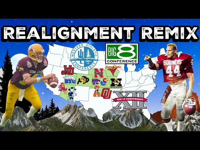 This is the WAC and Big 8 Merged in Conference Realignment for College Football