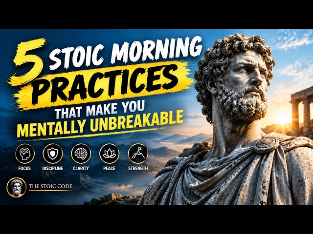 Stoic Morning Habits You Should Do Every Day | Stoic Morning Routine