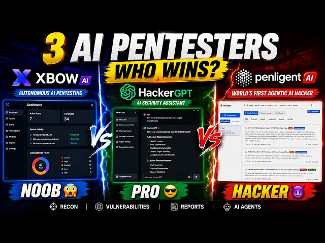 3 AI Pentesting Tools in 2026 That Nobody Is Talking About (World's First AI Hacker?)