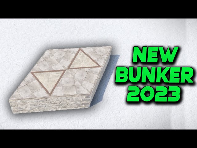 NEW BUNKER META in 2023 | Rust Building Tutorial