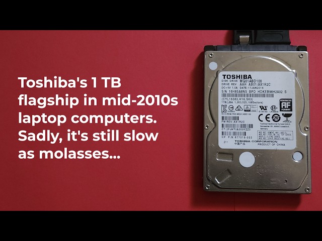 HDD Sounds: Toshiba MQ01ABD100