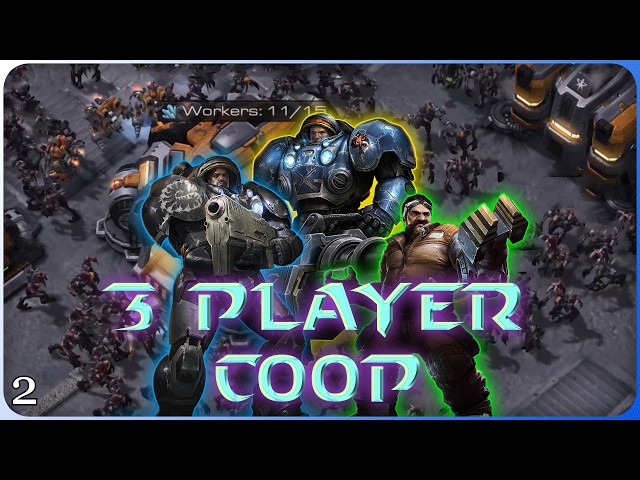 It Keeps Getting Harder... - StarCraft 2: Wings of Liberty Coop with @JayborinoPlays @Davey Gunface