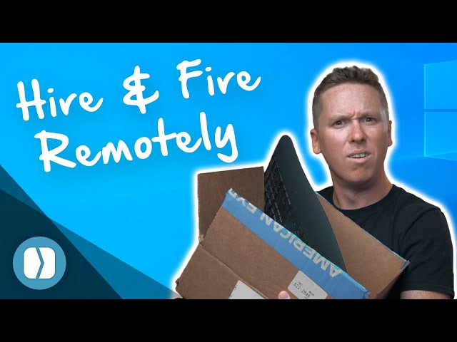 How to Hire or Fire a Remote Employee with SmartDeploy