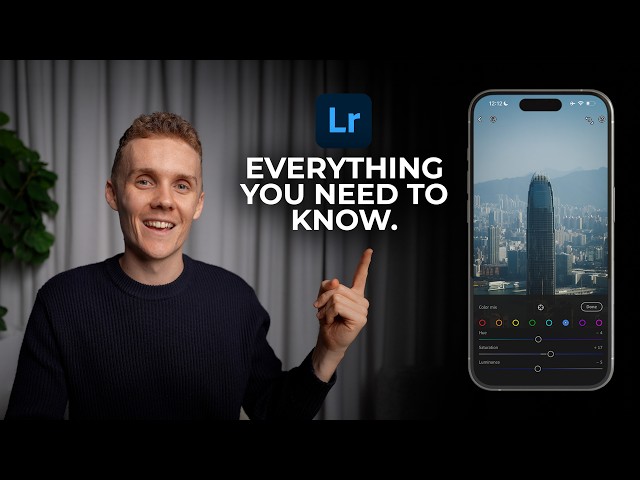 2026 LIGHTROOM MOBILE TUTORIAL | Everything you need to know