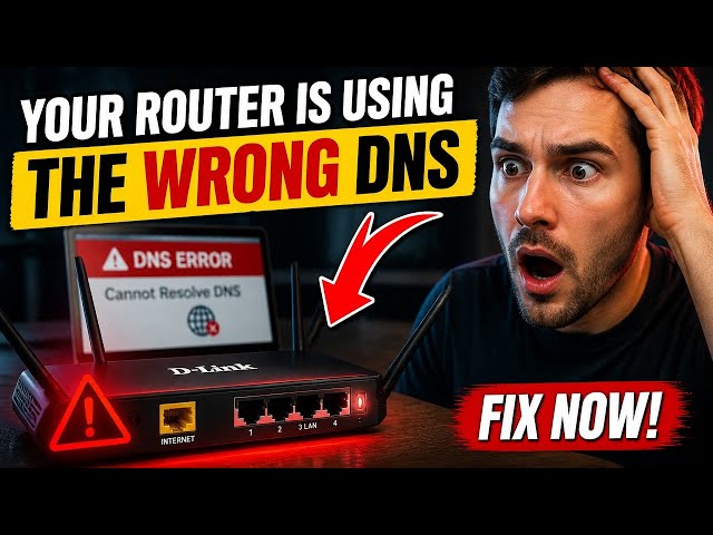 Your D-Link Router is Using the Wrong DNS!