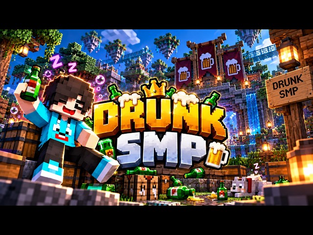 🛑Minecraft Public Server Live | Drunk Smp🧿