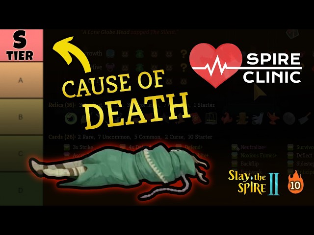 S-tier cards are killing your runs | Spire Clinic #2 - Silent