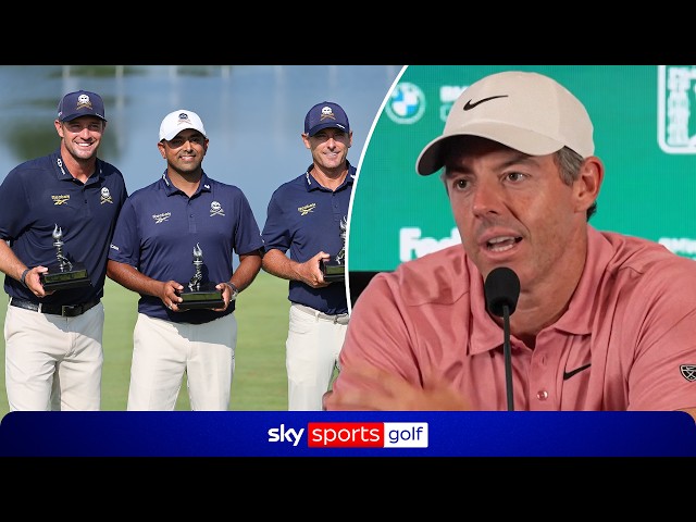 Rory McIlroy's cold response to potential LIV returns to PGA Tour