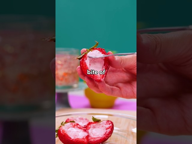 I tested the STRAWBERRY ice cream hack so you don't have to!