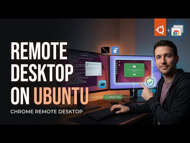 Set Up Chrome Remote Desktop on Ubuntu Linux | Full Tutorial 2026