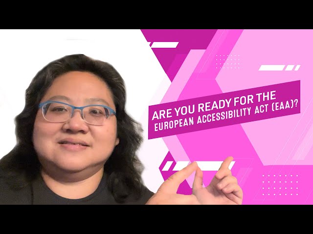 Coding for Beginners: Are you ready for the European Accessibility Act (EAA)?
