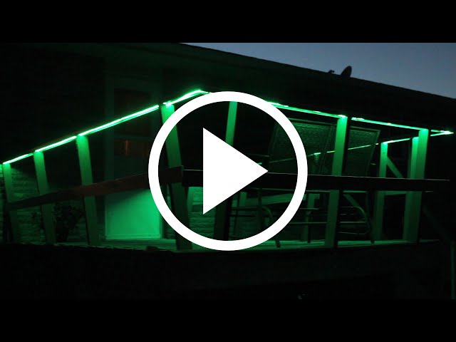 How to Install Light Strips Indoors and Outdoors.