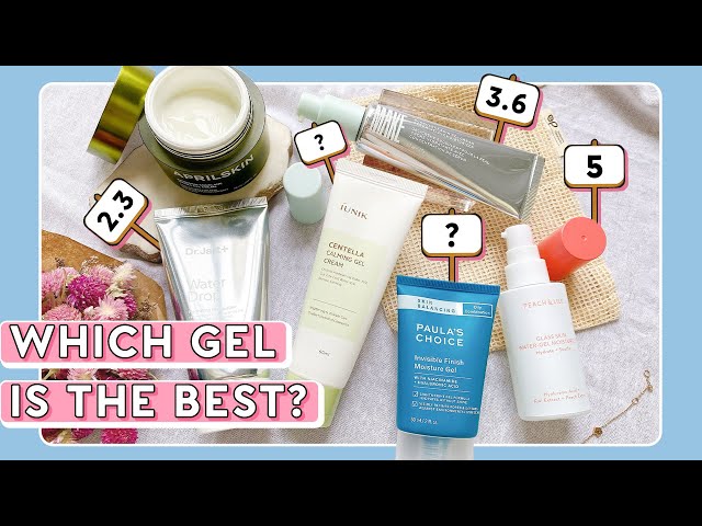 😍 Ranking 7 Gel Moisturizers We Swear By for Oily, Combo & Acne Prone Skin!