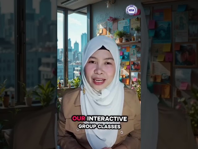 Speak English with Confidence | English Enhancement Training Course at ICSA in 2 Months