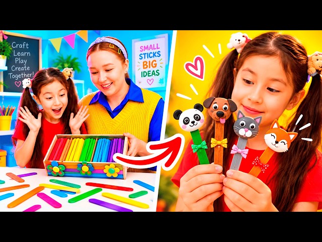 Cute Animal Bookmarks 🐼 And More Crafts, Numbers, Puzzles!