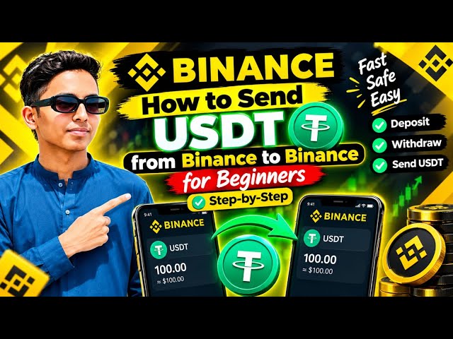 How to Send USDT from Binance to Binance for Beginners | Step-by-Step