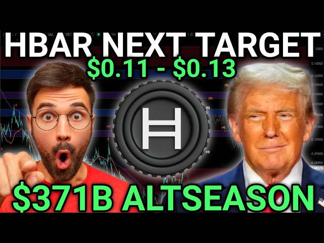 HBAR Just Hit Its FIRST Major Hurdle - Altcoin Market Adds $371B (87% Turn Bullish)