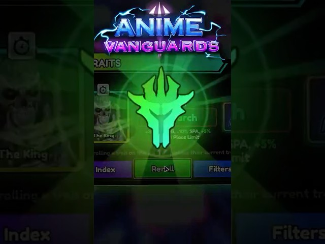 Obtaining The 0.1% MONARCH Skull Knight In Anime Vanguards Roblox!