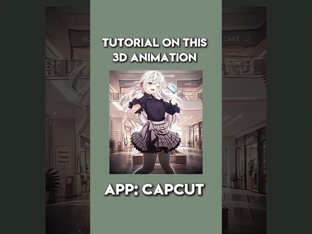 Tutorial on this 3d animation 🟩 edit #edit #shorts