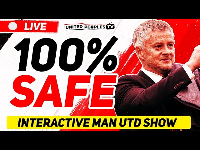 SOLSKJAER'S JOB IS 100% SAFE: He's Going Nowhere | Man Utd News