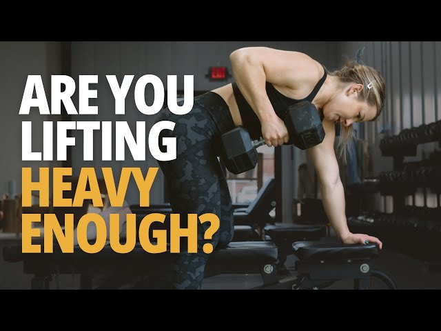 Are You Lifting Heavy Enough? 3 Ways to Know (RPE, Rest Times & Rep Speed) •