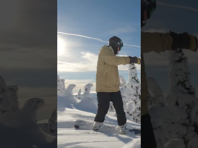 Powder Chair is Open! #skibigwhite #explorebc #skiresort #canada #skiing #snowboarding