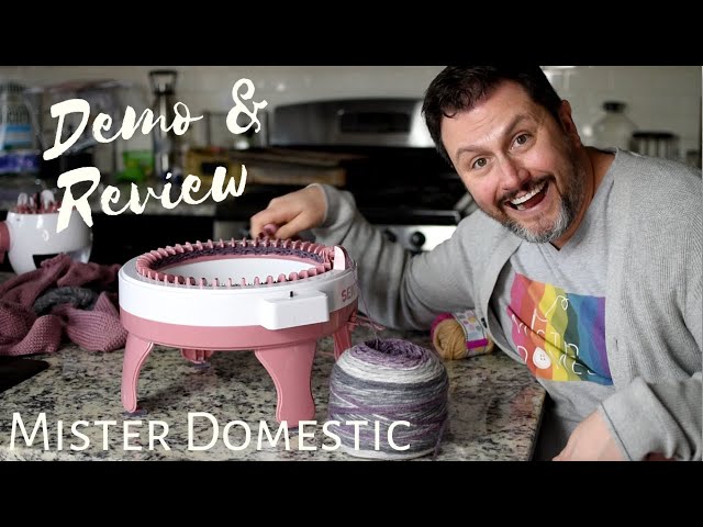 Sentro Knitting Machine Demo & Review with Mx Domestic