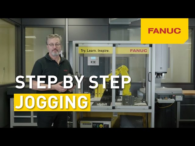 Step by step jogging – learn to manually move a FANUC robot