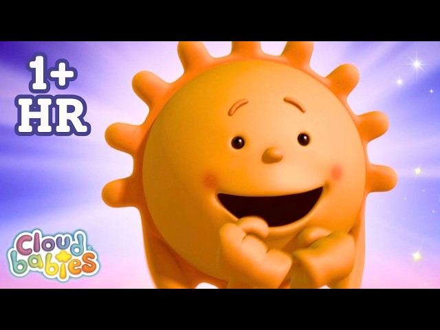 Sun Sees His Sunset for the First Time! 🌅☁️ | 1+ Hours of Cloudbabies Bedtime Stories