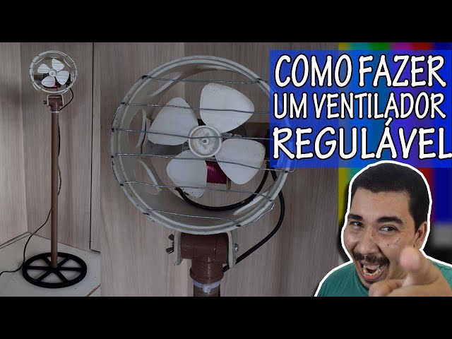 Suffering from the heat? How to make a fan out of scrap!