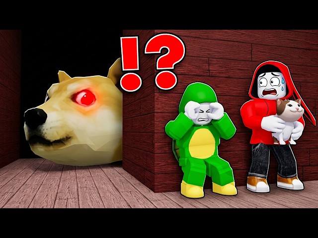 JJ and Mikey Escaped Doge Heads Maze ?! (Maizen Roblox)