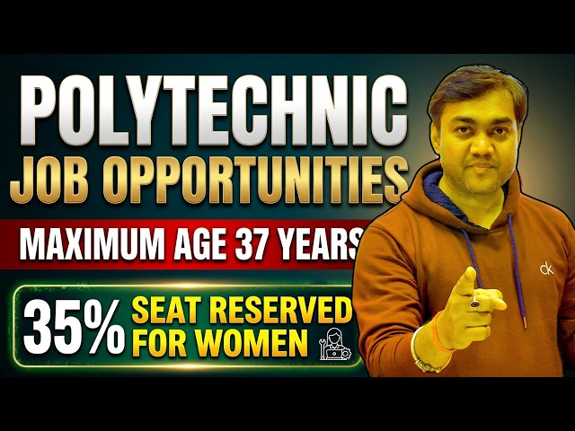 after polytechnic job opportunity 2026-27 | latest job for engineering diploma #polytechnicjobs #job