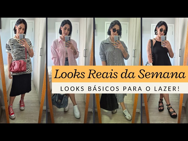 Real Looks of the Week - Basic Weekend Outfits (Leisure)