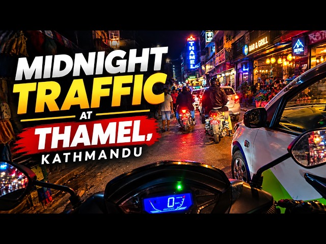 THAMEL on FRIDAY NIGHT in Nepal | Dji action 6 POV | 🇳🇵