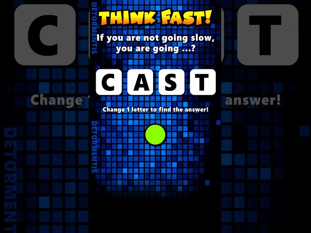 Think Fast! Can You Beat This Word Quiz?  #shorts  #quiz  #trivia