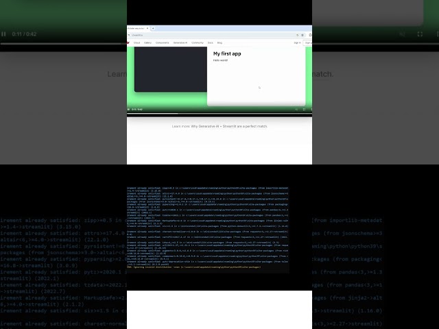 Unlock the Power of Streamlit: Rapid Data App Creation Made Easy! 🚀 #shorts #streamlit #cloudnative