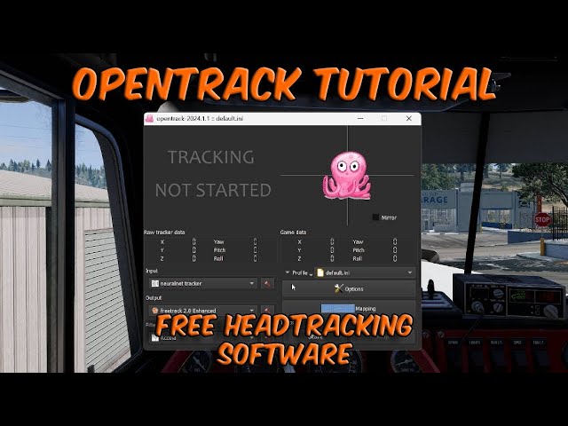 Opentrack Tutorial - Free Head Tracking with a Cheap Webcam - Works with BeamNG!